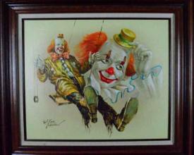 Swinging Clowns by William Hoffman