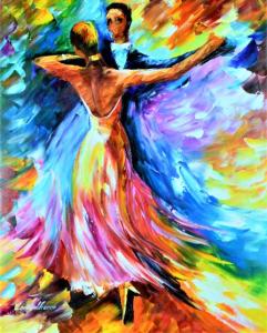 Dancing Couple by Leonid Afremov