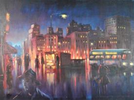 City Night Scene by R Anderson