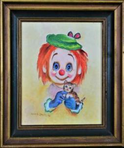 Child Clown by Anna Smith