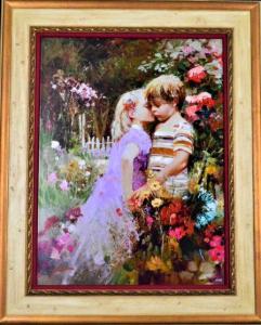 The Kiss Revisited by Pino Daeni