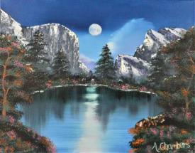 Blue Moon Mountains by Amy Chambers