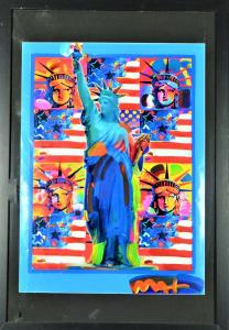 God Bless America II by Peter Max