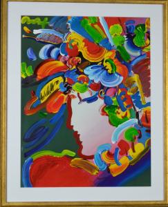 Blushing Beauty II by Peter Max
