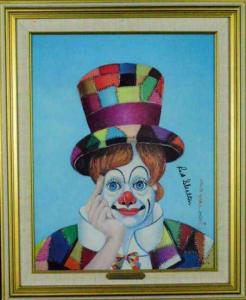 "Crazy Quilt Clown" by Red Skelton